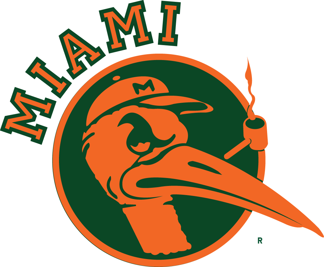 Miami Hurricanes 1949-1965 Alternate Logo diy iron on heat transfer